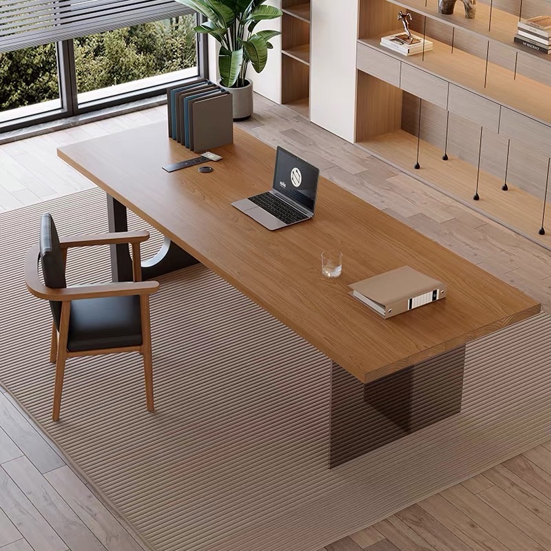 Home Office Room - Italienischer Acryl-Schwebeschreibtisch Moderner Einfacher Wohnzimmer-Arbeitstisch Büro-Heim-Möbel
