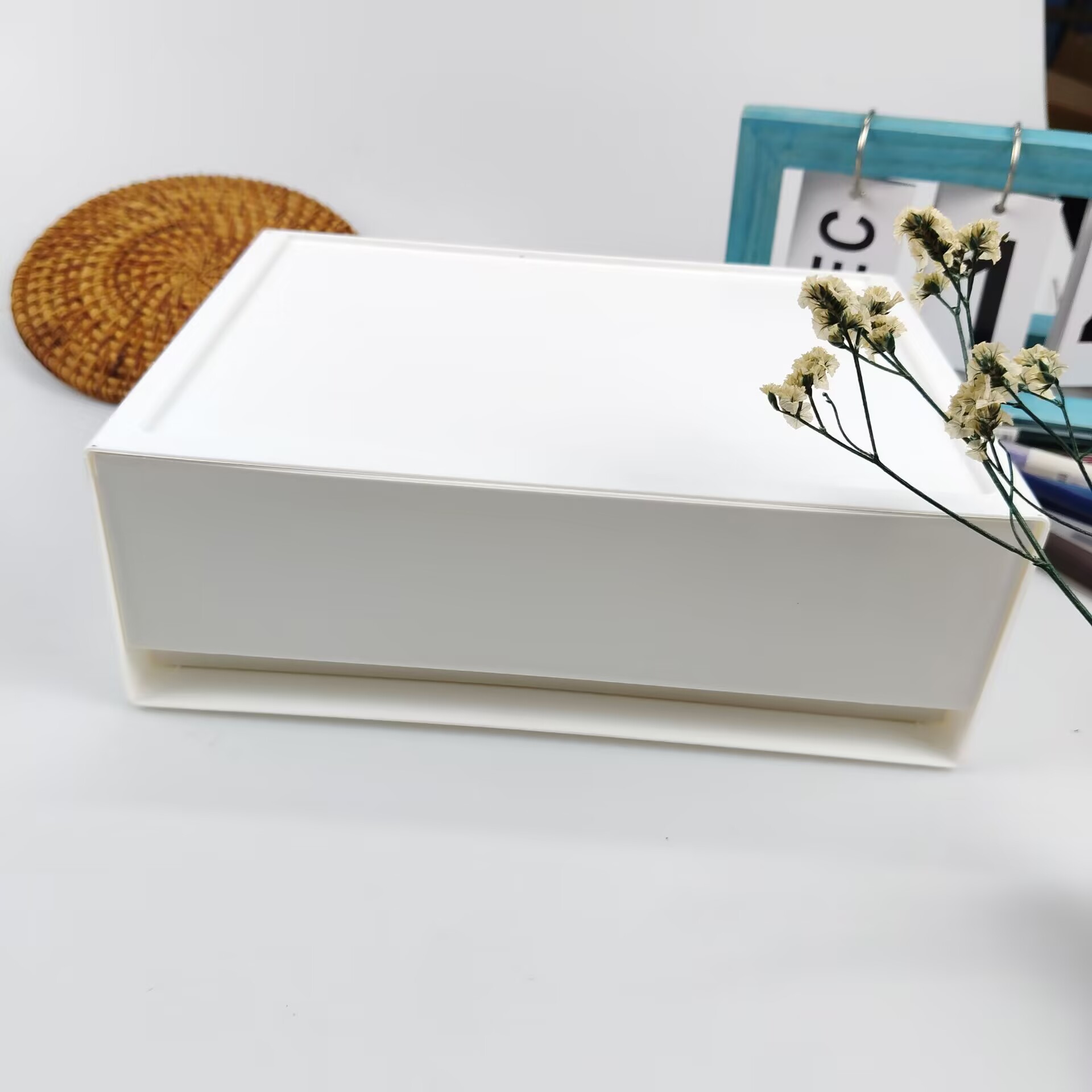 Home Office Furniture Sets - Desktop-Aufbewahrungsbox, Schublade, Kosmetikregal, Schreibtisch, Schreibtisch, Schreibwaren,