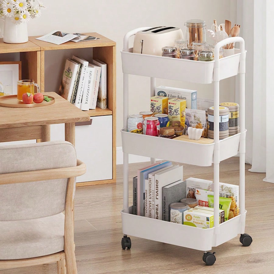 3-stöckiger Rollwagen mit hera – Home Office Furniture Sets Bewertung und Preis