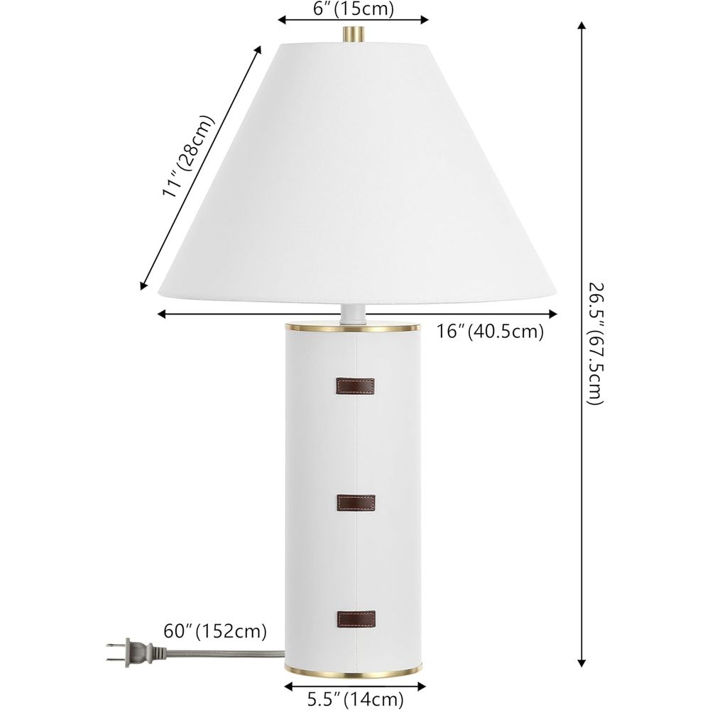 27-Zoll LED-Tischlampe - Weiß/ – Home Office Room Bewertung und Preis