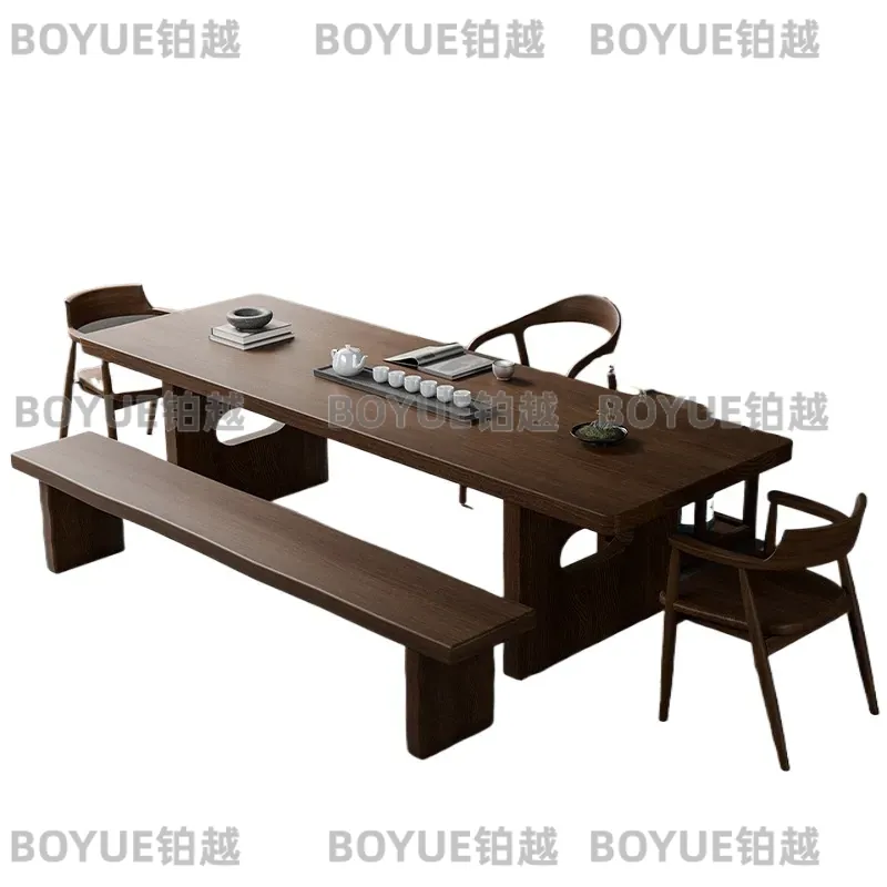 Massives Walnussholz Teetisch- – Home Office Furniture Sets Bewertung und Preis