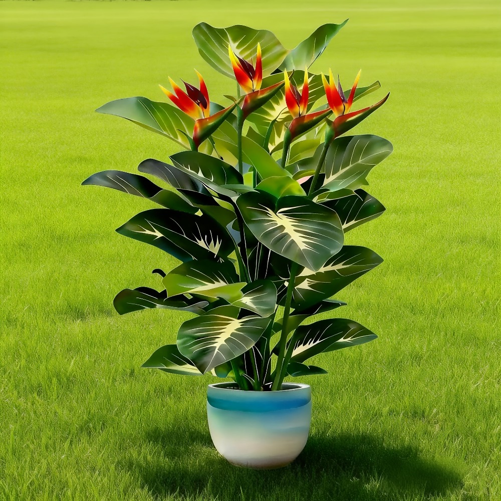 Künstliche Paradiesvogelblumen – Home Office Word Bewertung und Preis