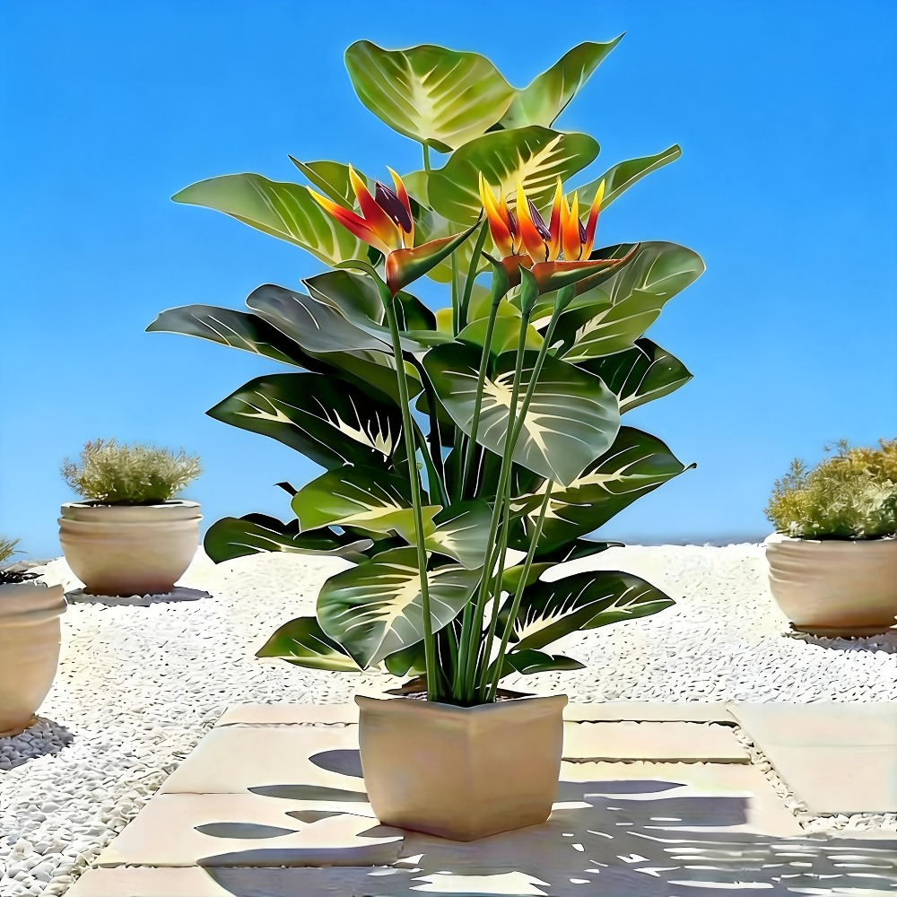 Künstliche Paradiesvogelblumen – Home Office Word Bewertung und Preis