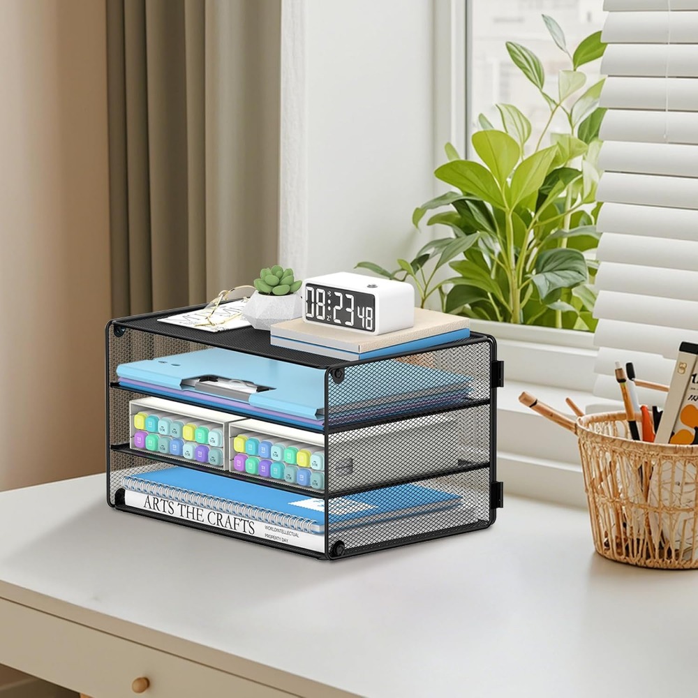 3-stufiger Mesh-Briefablagekor – Letter Tray Desk Bewertung und Preis