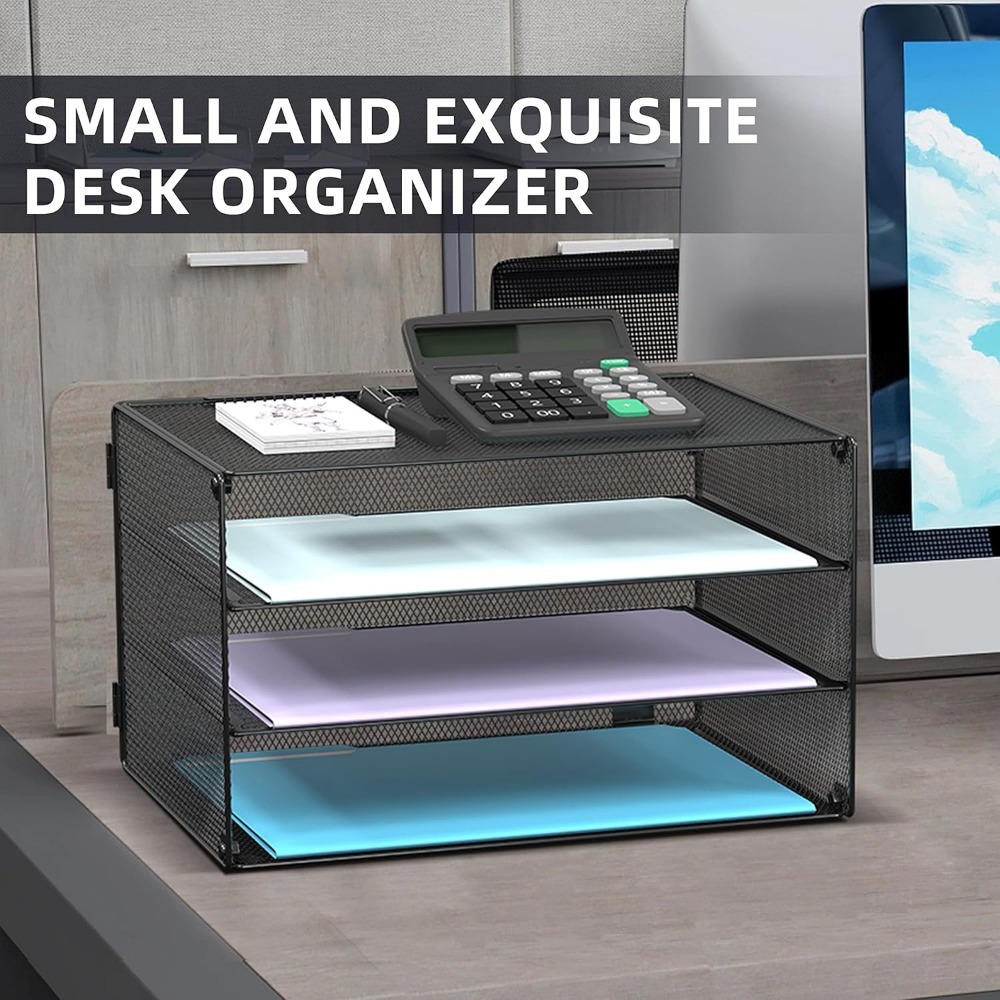 3-stufiger Mesh-Briefablagekor – Letter Tray Desk Bewertung und Preis