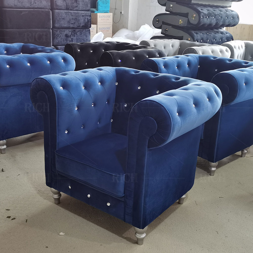 Klassisches Chesterfield-Sofa  – Home Office Furniture Sets Bewertung und Preis