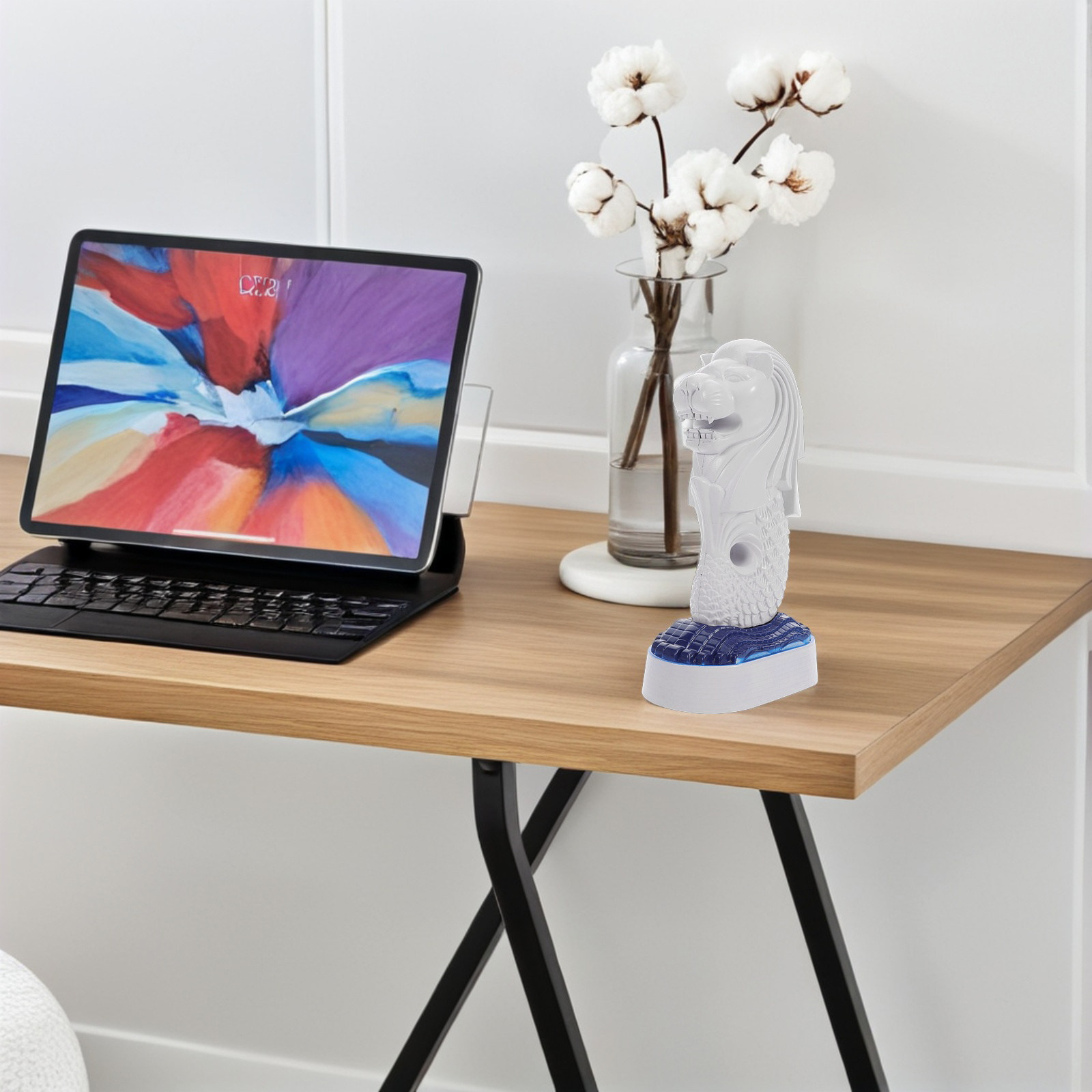 Merlion-Ornament Singapur-Symb – Home Office Singapore Bewertung und Preis